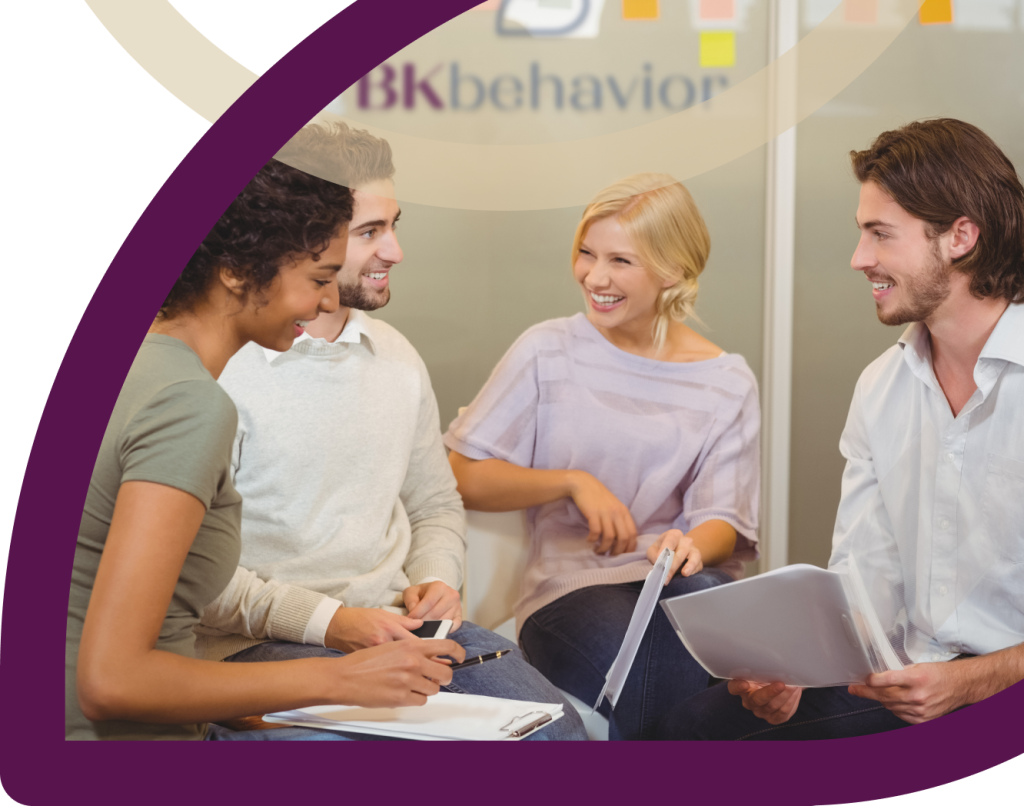 ABA professionals working together in a supportive community environment - BK Behavior